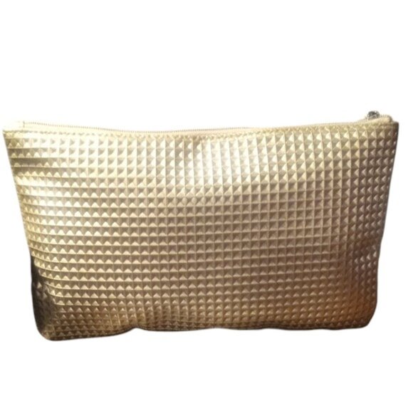 Jimmy Choo Parfumes Gold Textured Pouch - Picture 3 of 4
